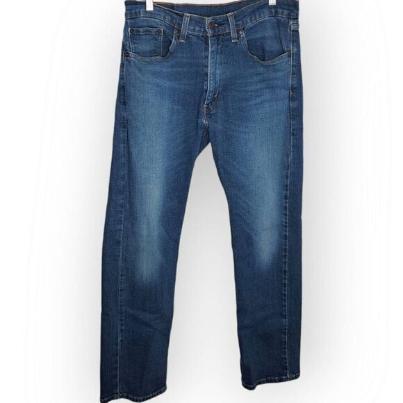 Levi's 505 Regular Fit Flex Stretch Men's Jeans size 32x30 - Picture 1 of 7